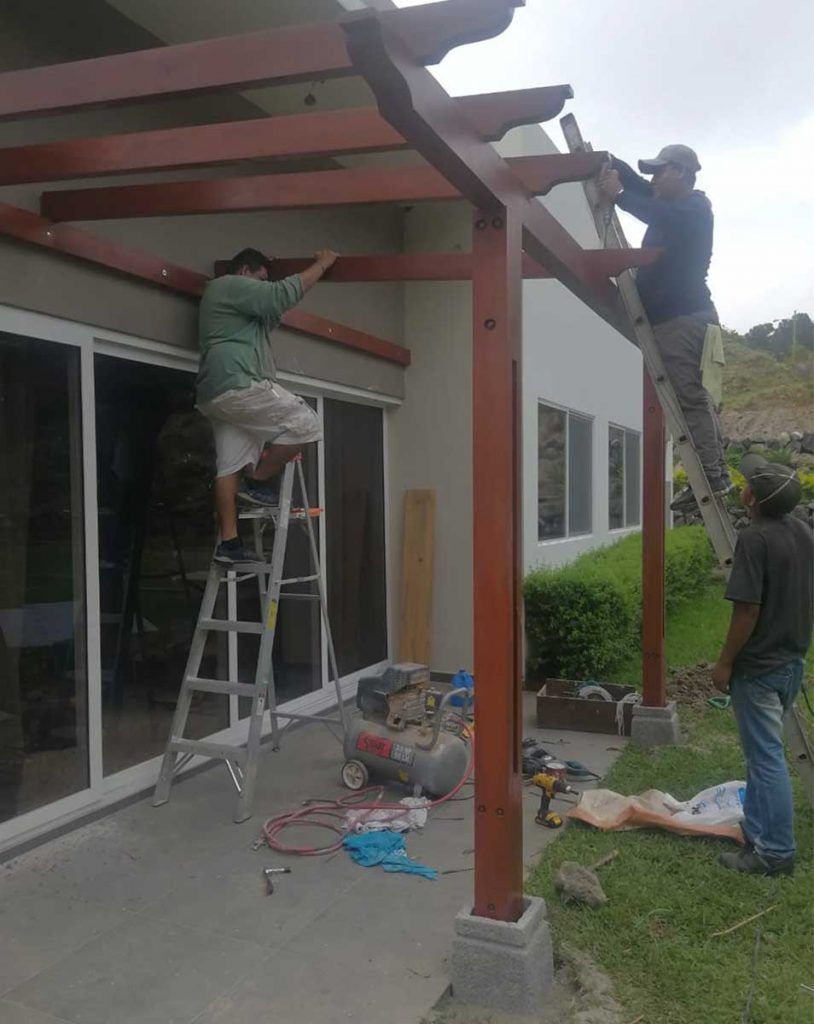Pergolas, Terrazas y Decks de madera El Salvador