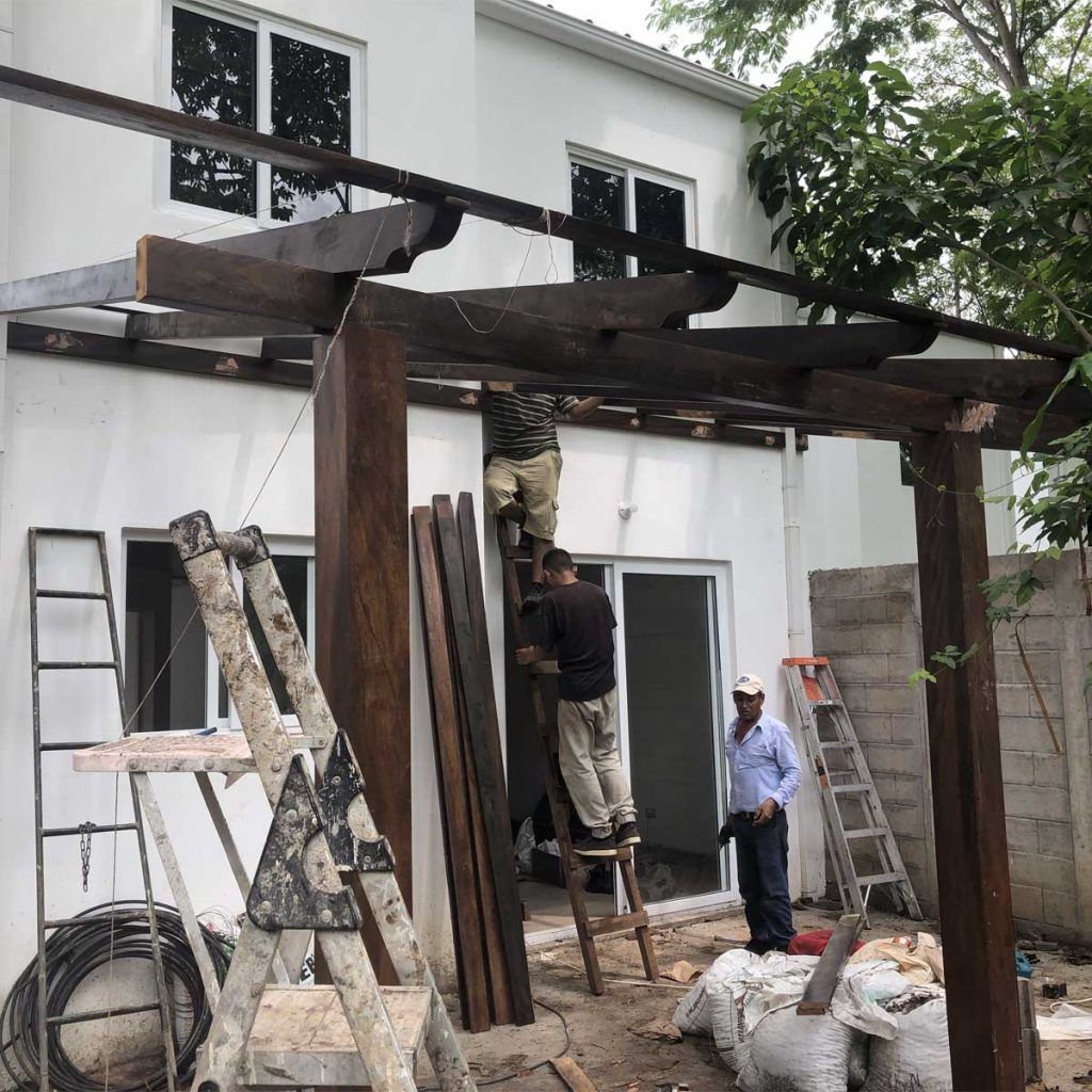 Pergolas, Terrazas y Decks de madera El Salvador